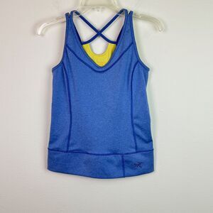Arc'teryx Women's Athletic Tank Top Blue Yoga Running Walking Size Medium